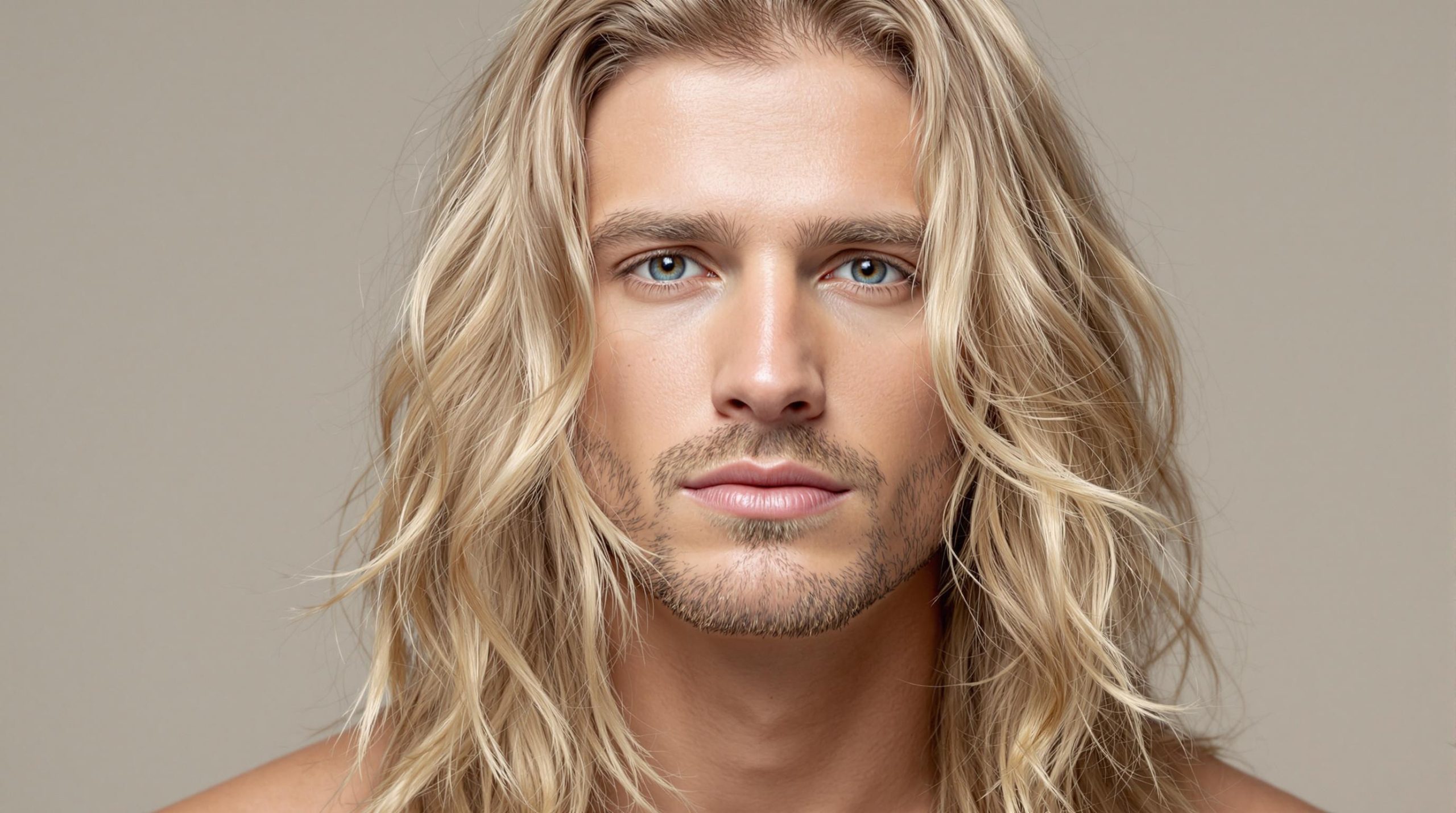 Guide des mèches blondes pour hommes aux cheveux longs - Beaute Sublime